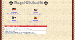 Desktop Screenshot of engel-militaria.de