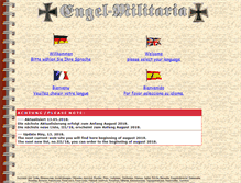 Tablet Screenshot of engel-militaria.de